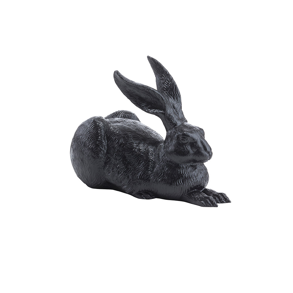 Dürer Hase von Ottmar Hörl, Schwarz